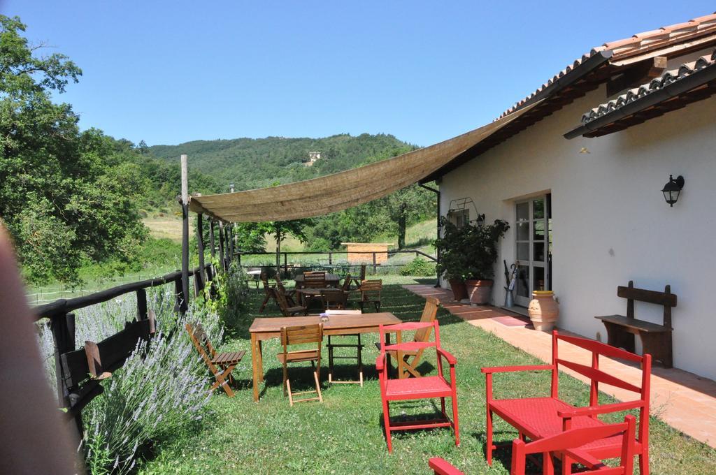 Agriturismo L'Oca Blu Hotel Gubbio Exterior photo